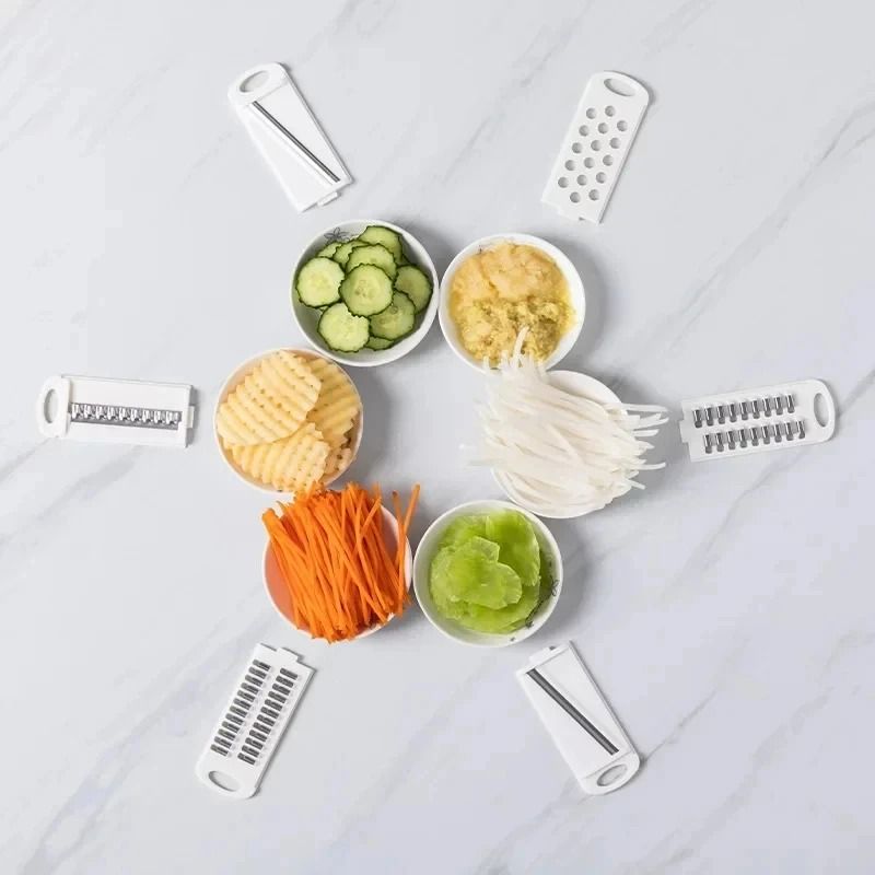 9 In 1 Multi Functional Vegetable Cutter And Slicer Set 2