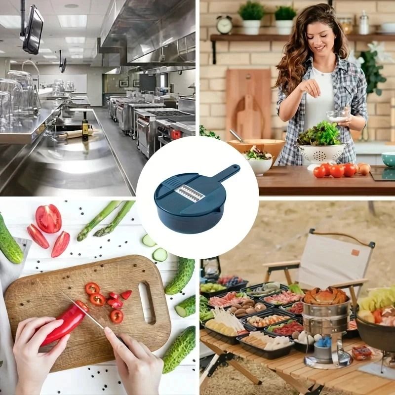 9 In 1 Multi Functional Vegetable Cutter And Slicer Set 3