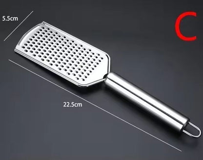 Premium Stainless Steel Handheld Cheese  Vegetable Grater  MultiPurpose Kitchen Tool For Chocolate  3