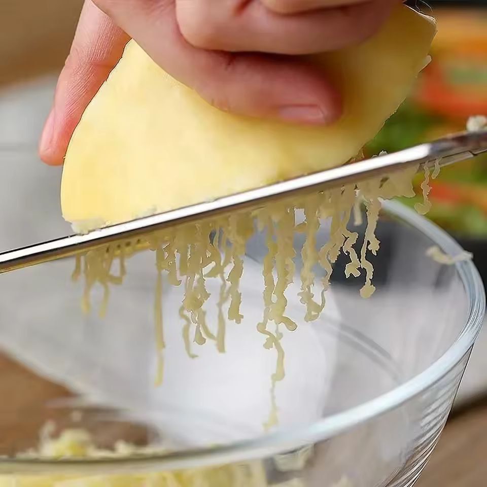 Premium Stainless Steel Handheld Cheese  Vegetable Grater  MultiPurpose Kitchen Tool For Chocolate  7