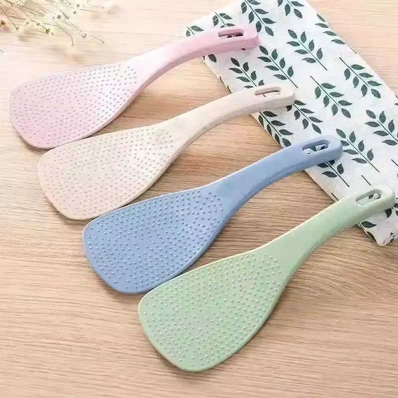 EcoChef Wheat-Straw Rice Paddle & Non-Stick Rice Scoop - the premium kitchen tool for smooth, hassle-free rice serving