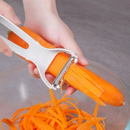 Stainless Steel Julienne Peeler And Vegetable Slicer 1