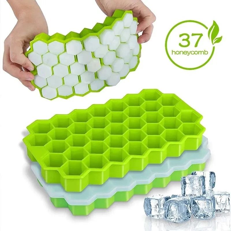 Honeycomb Ice Cube Tray With 37 Cells 1