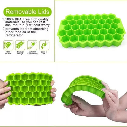 Honeycomb Ice Cube Tray With 37 Cells 4