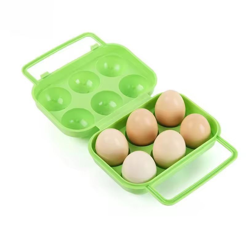Refrigerator Egg Storage Box 15Grid  Stackable Premium PP Egg Organizer Tray 2
