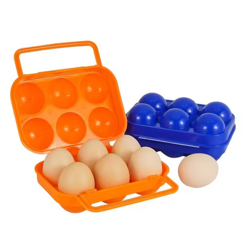 Refrigerator Egg Storage Box 15Grid  Stackable Premium PP Egg Organizer Tray 3