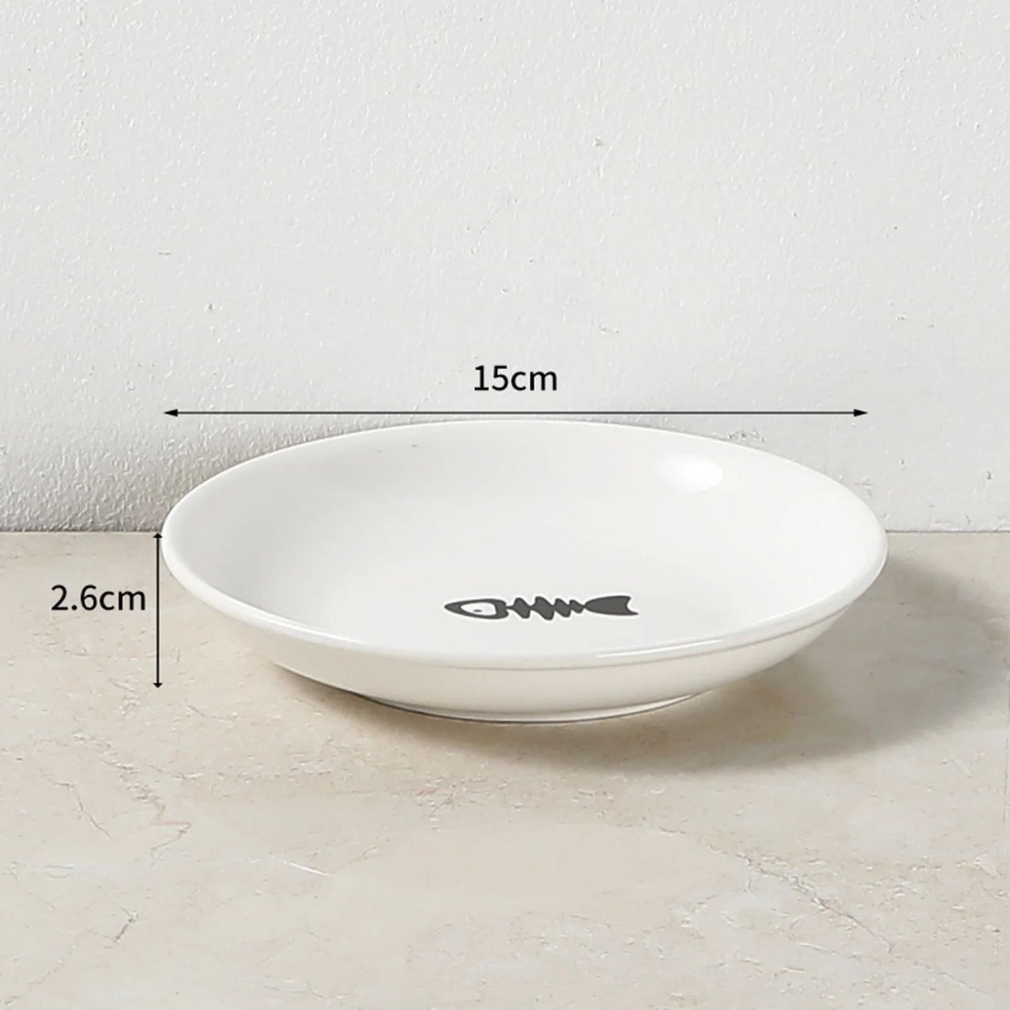Ceramic Cat Food Bowl With Optional Raised Iron Stand 8