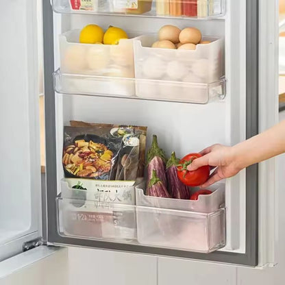 Premium SideDoor Refrigerator Organizer Box  FoodGrade FreshKeeping Storage Solution 5