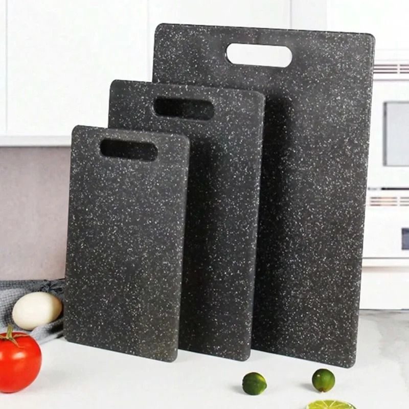 Marble Texture Cutting Board – Antibacterial, Non-Slip, and Dishwasher Safe