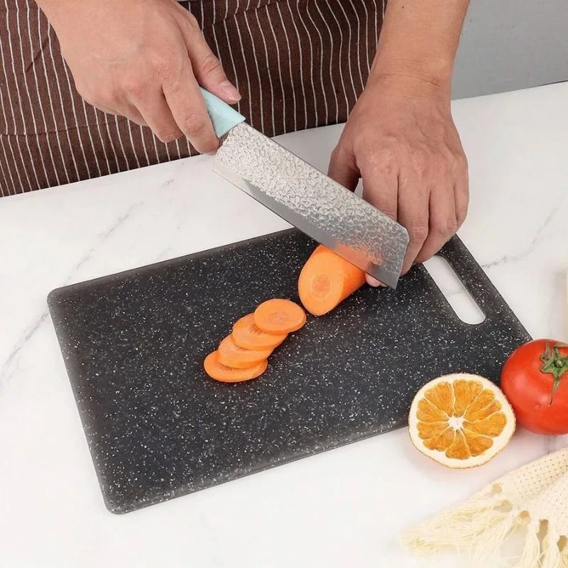 Marble Texture Cutting Board  Antibacterial NonSlip And Dishwasher Safe 3