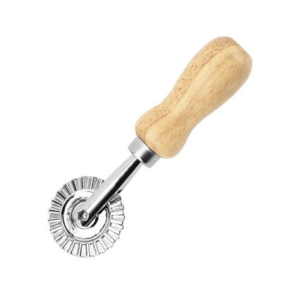 Ravioli And Pasta Cutter Set With Wooden Handle 11