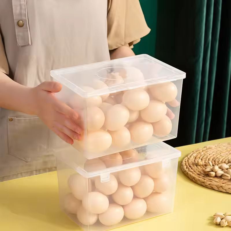 SmartLoaf Clear Kitchen Bread Storage Dispenser  Premium Airtight Bread Box  Fridge Organizer 5