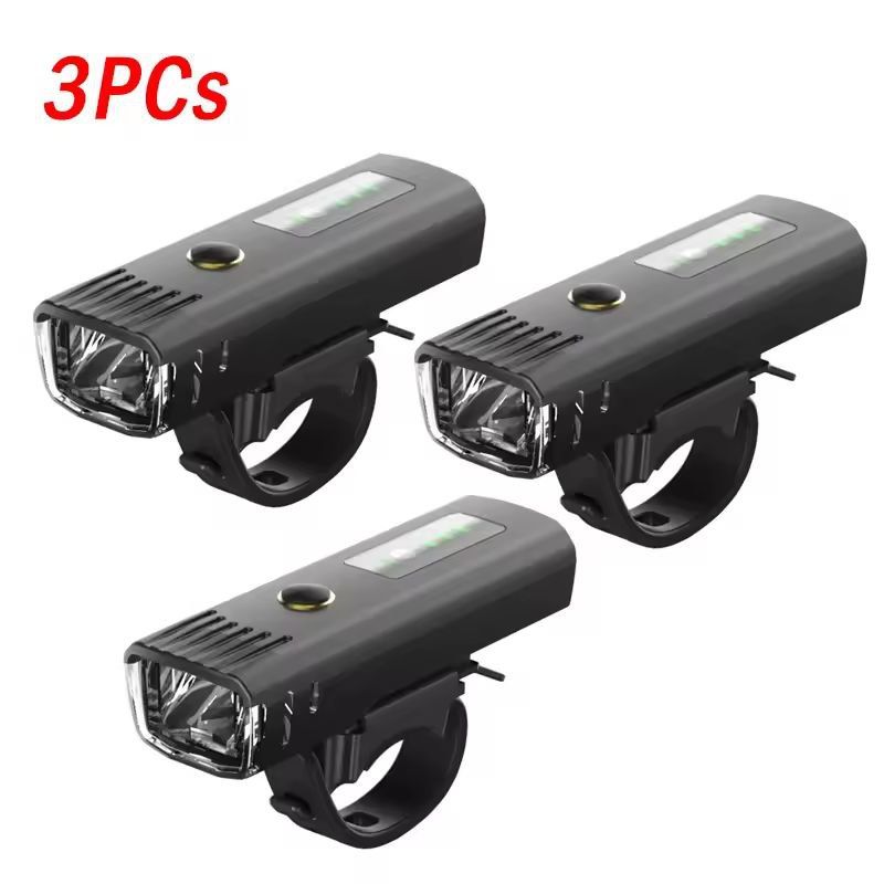 UltimateRide 1000 LM USB Rechargeable Bike Light Set Front  Smart Sensor Rear 3