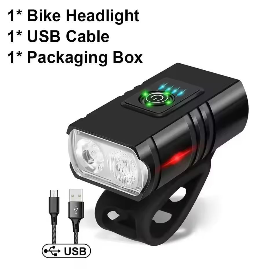 UltimateRide 1000 LM USB Rechargeable Bike Light Set Front  Smart Sensor Rear 7
