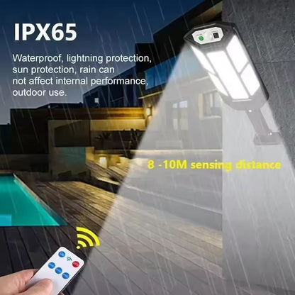 SolarBright 30000 LM MotionSensor Solar Garden  Street Light 4