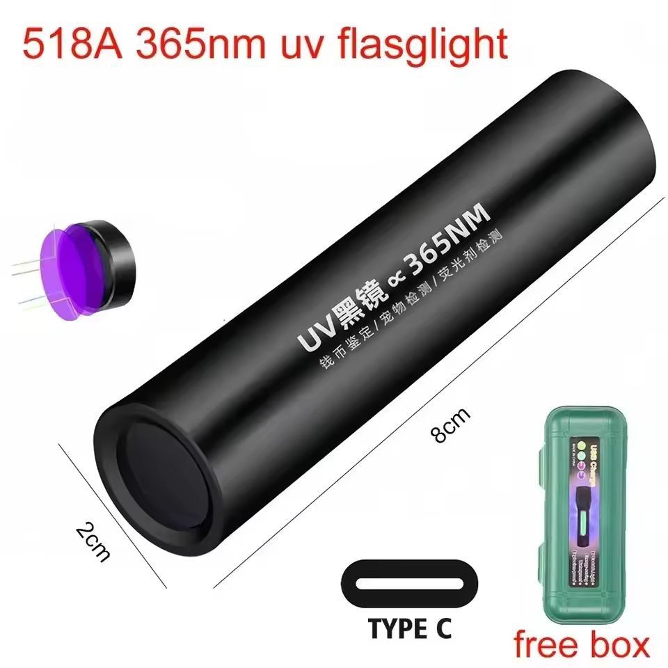 UltraDetect 395 Nm LED UV Flashlight  Pet Stain  Bed Bug Detector 3