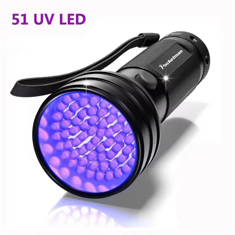 UltraDetect 395 Nm LED UV Flashlight  Pet Stain  Bed Bug Detector 4