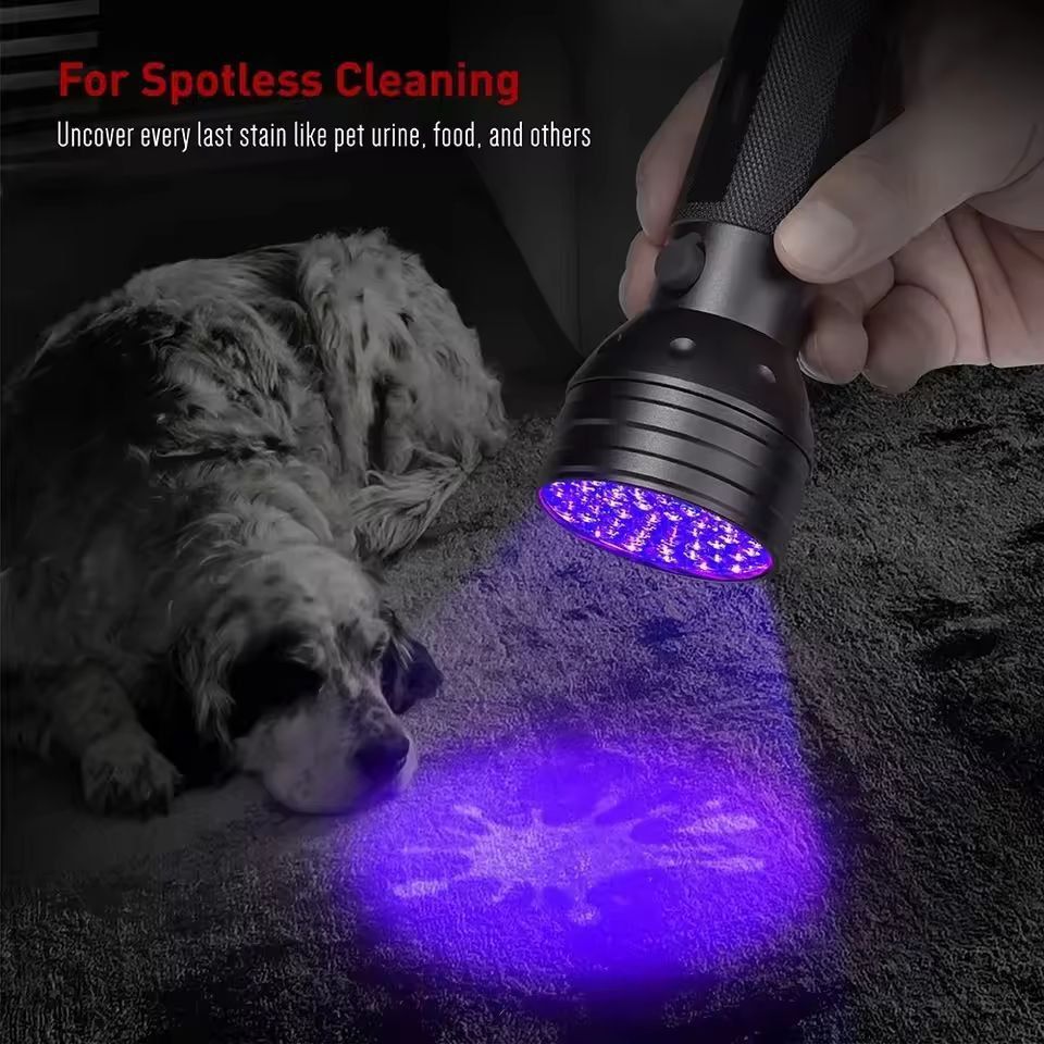 UltraDetect 395 Nm LED UV Flashlight  Pet Stain  Bed Bug Detector 9