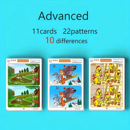 Interactive Training Card Set  Observation Logic  Thinking Skill Development Puzzle Cards For Kids 5