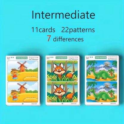 Interactive Training Card Set  Observation Logic  Thinking Skill Development Puzzle Cards For Kids 7