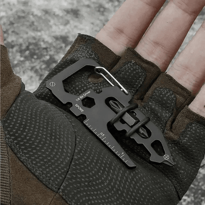 Stainless Steel Carabiner Bottle Opener Clip