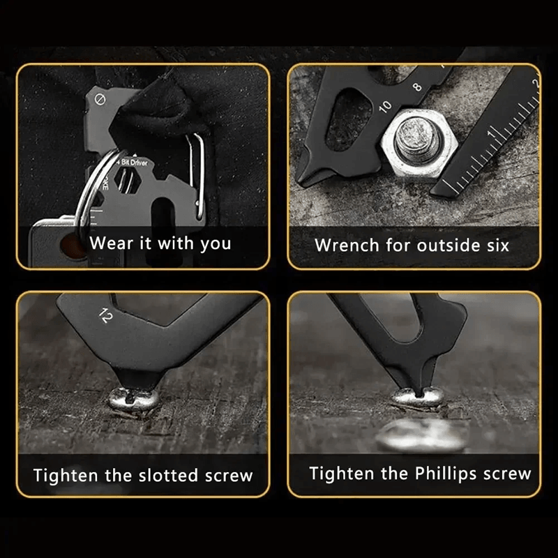Stainless Steel Carabiner Bottle Opener Clip 1