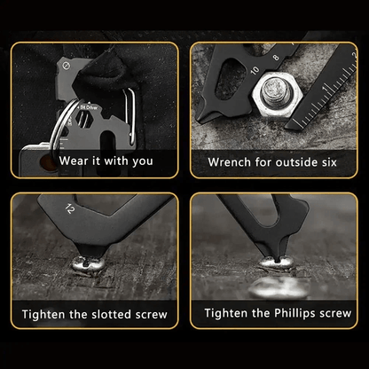 Stainless Steel Carabiner Bottle Opener Clip 1
