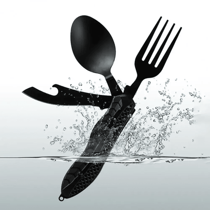 Folding Camping Multi Tool Utensil 2