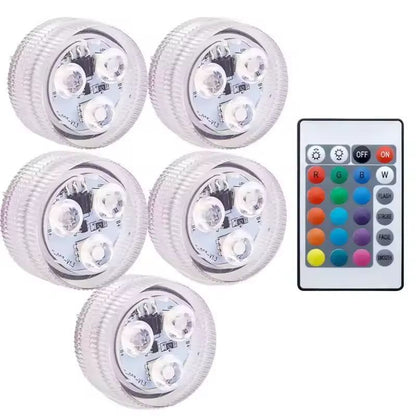 RadiantWave UnderWater RGB Ambient Light Strip BatteryPowered  IP68 Waterproof 5