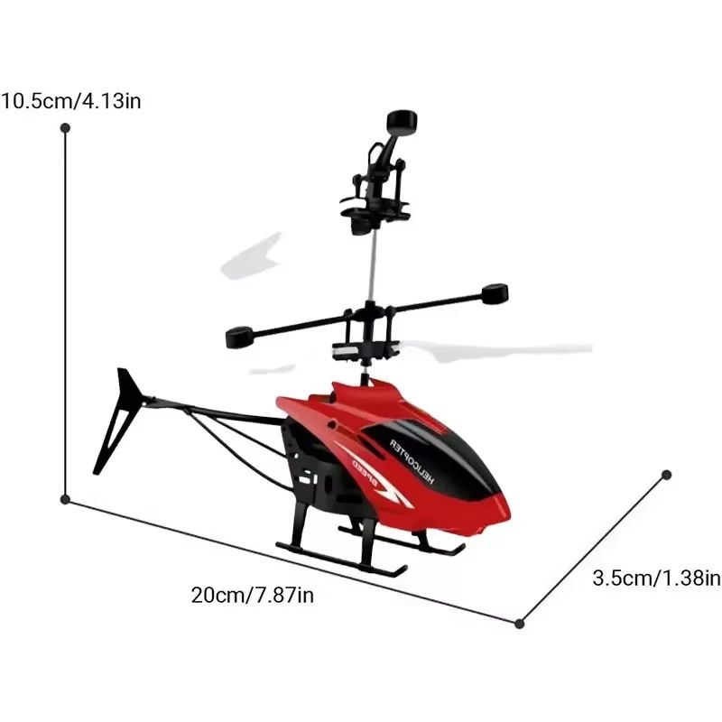 Mini Gesture Control Helicopter For Kids  Remote Flying Toy With Lights 5
