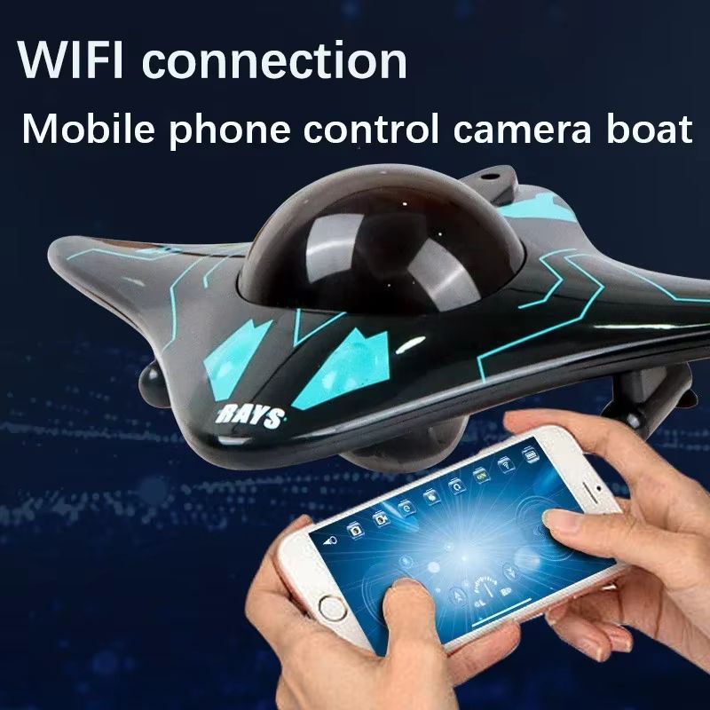 6CH RC Boat With Underwater Camera  WiFi FPV Remote Control Submarine Toy 2