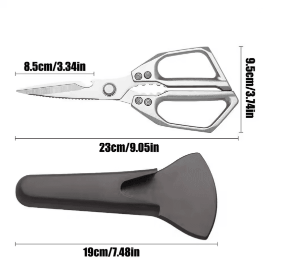 Professional Kitchen Poultry Shears 4
