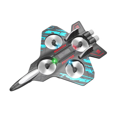 RC Fighter Jet Drone  Mini Remote Control Stunt Airplane With Lights For Kids  Adults 7