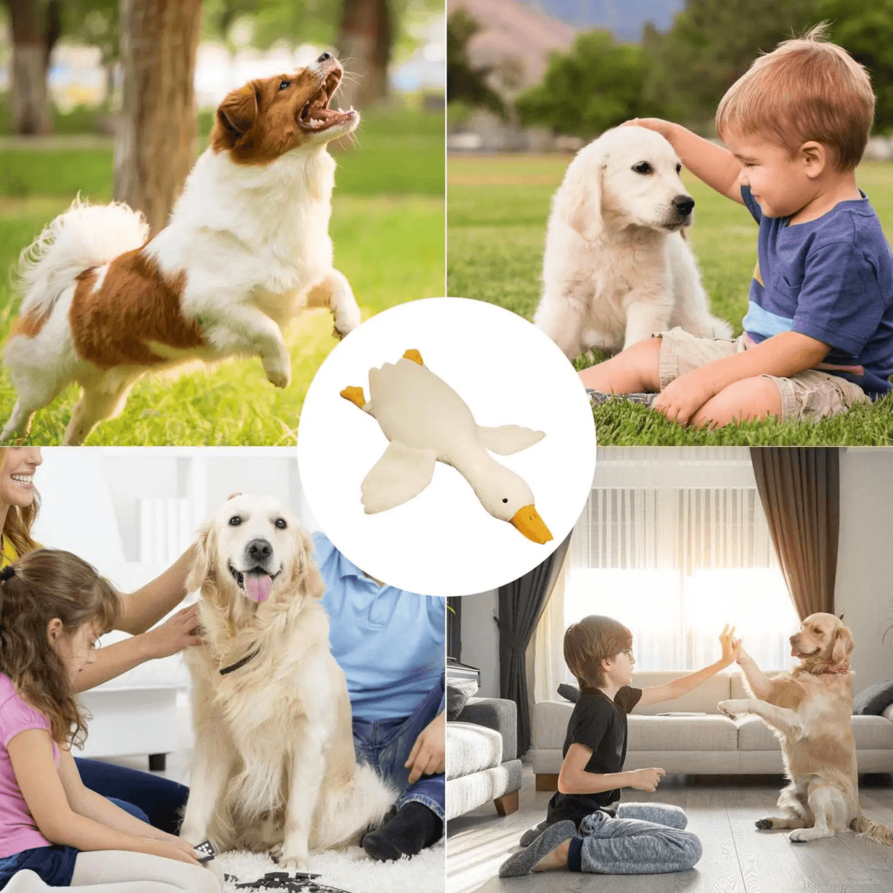 CuddleDuck Plush Dog Toy 2
