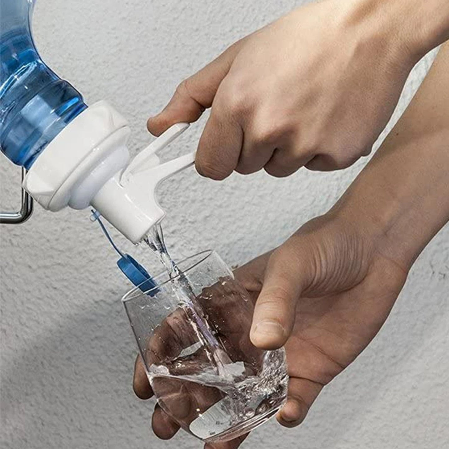 Reusable Plastic Spigot Faucet Water Dispenser Spout Bottle Cap For Office School Use 1