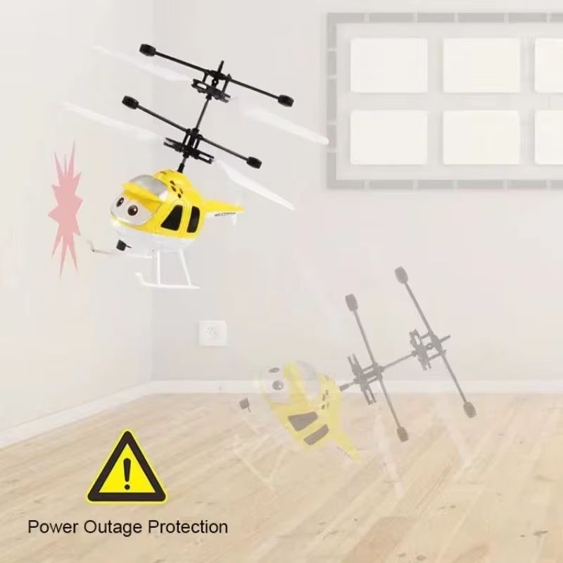 Mini Infrared Sensor RC Helicopter  DualMode 3D Gyro Remote Control Toy For Kids 3