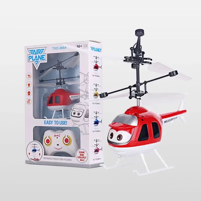 Mini Infrared Sensor RC Helicopter  DualMode 3D Gyro Remote Control Toy For Kids 7