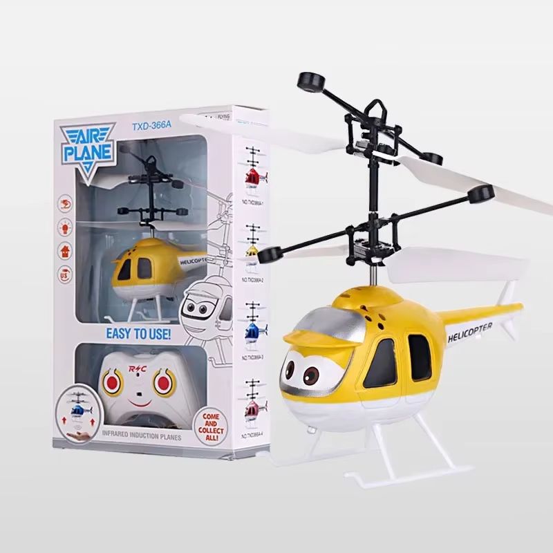 Mini Infrared Sensor RC Helicopter  DualMode 3D Gyro Remote Control Toy For Kids 8