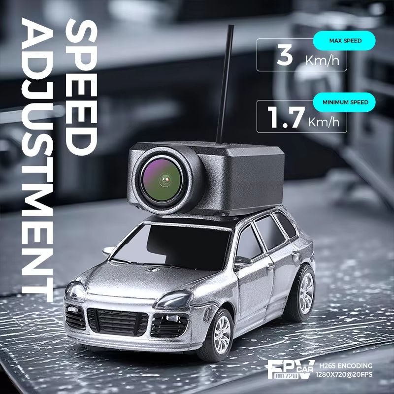 164 Mini RC Car With HD Camera  WiFi FPV Drift Racing Toy With Gyro And LED Lights 1