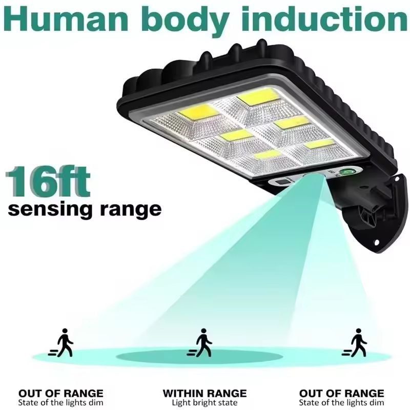 Solar Brilliance 108 COB Outdoor MotionSensor Street  Wall Light 7