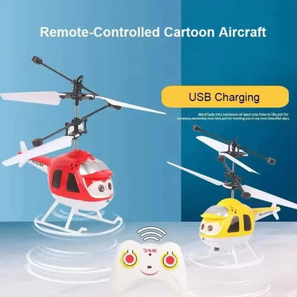 Mini Infrared Hand Induction RC Helicopter  Electric Flying Airplane Toy For Kids 1