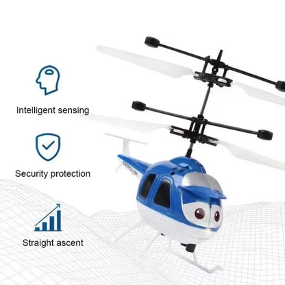 Mini Infrared Hand Induction RC Helicopter  Electric Flying Airplane Toy For Kids 3