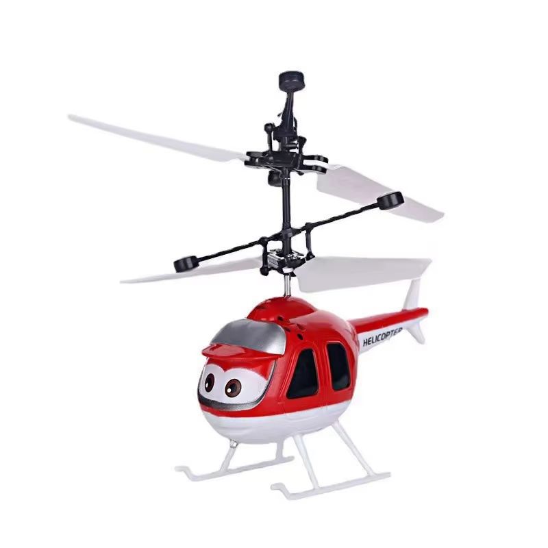 Mini Infrared Hand Induction RC Helicopter  Electric Flying Airplane Toy For Kids 6