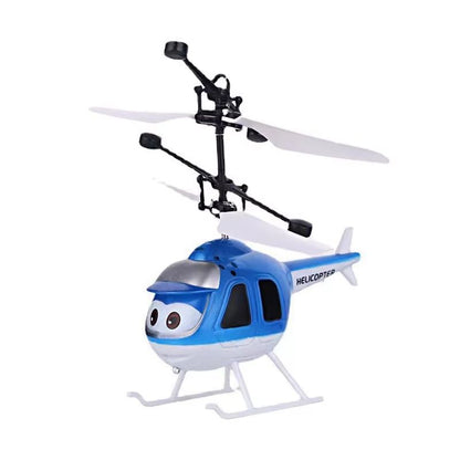 Mini Infrared Hand Induction RC Helicopter  Electric Flying Airplane Toy For Kids 7