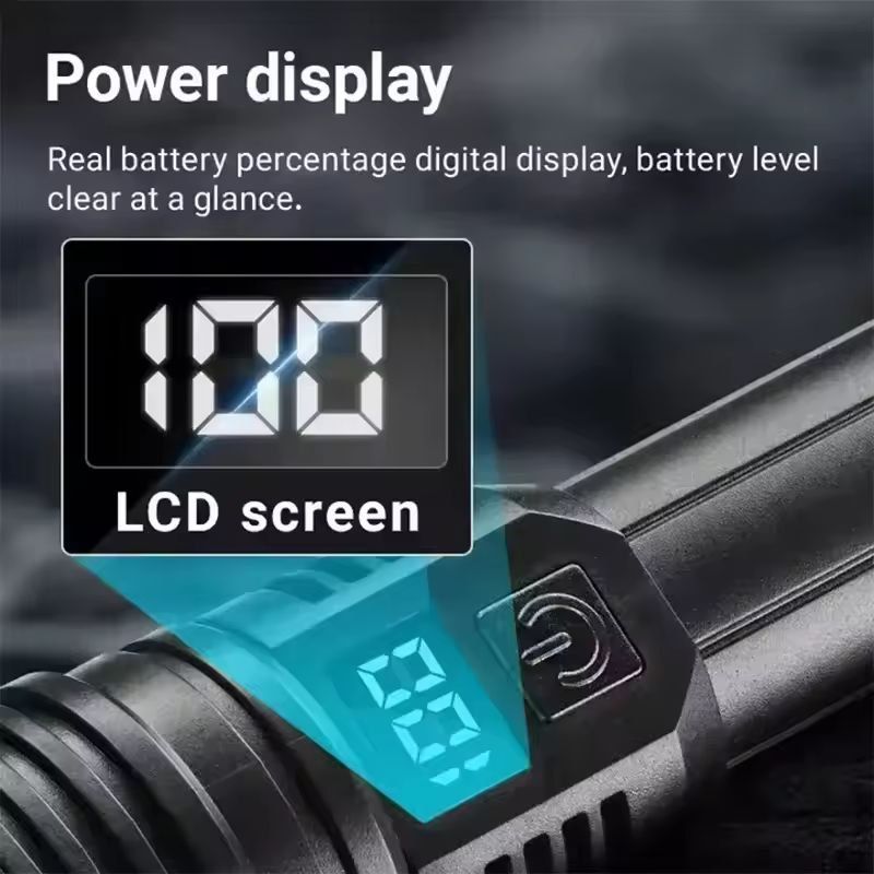 UltraBright USB Rechargeable LED Torch  Lantern Perfect For Camping  Emergencies 6