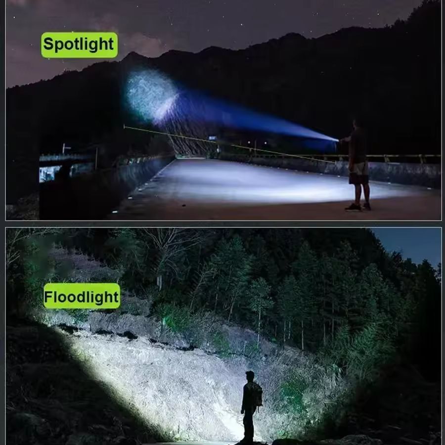 UltraBright USB Rechargeable LED Torch  Lantern Perfect For Camping  Emergencies 8