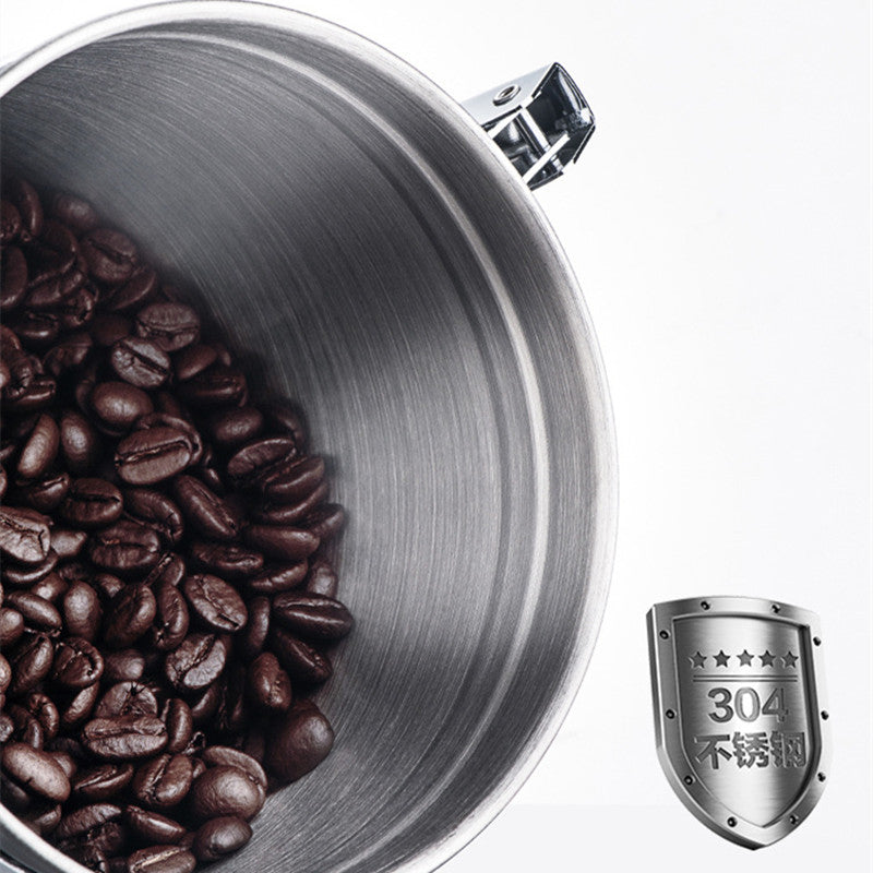Coffee Bean Storage Tea, Stainless Steel Airtight Tank, Kitchen Items Moisture Proof Cans, Grain Storage Box