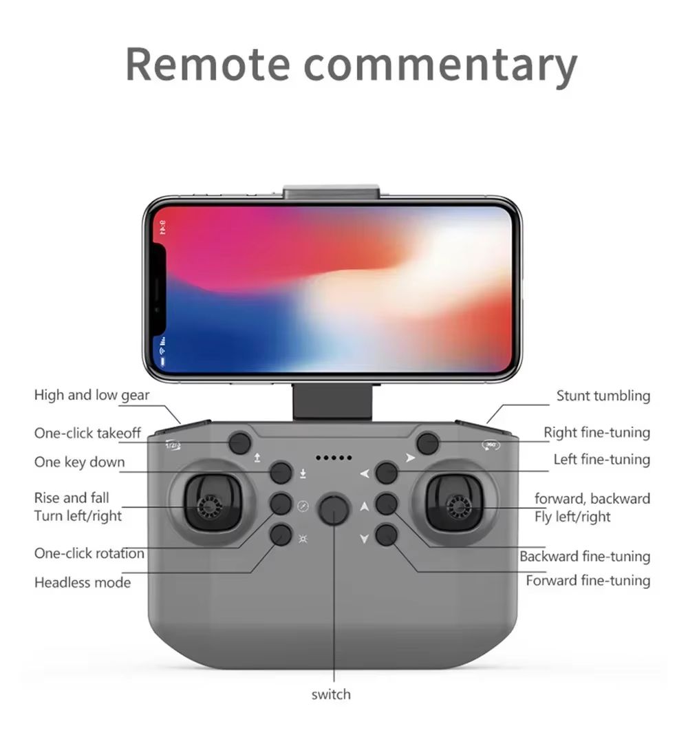 Standard Foldable Air Pressure Drone With One Key Return And Altitude Hold 5