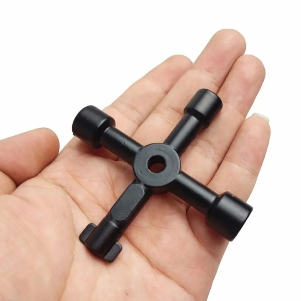 Universal 4in1 Cross Key Wrench For Plumbing Electrical And Valve Access 1