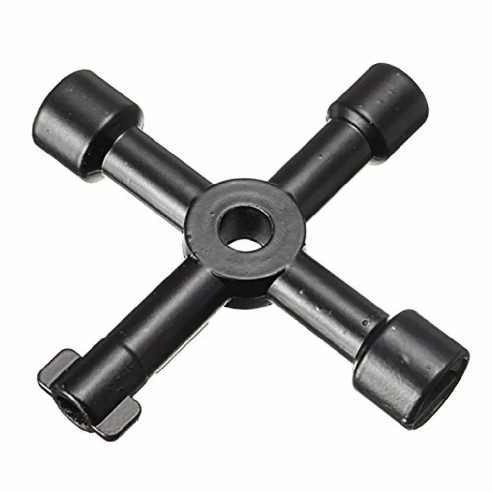 Universal 4in1 Cross Key Wrench For Plumbing Electrical And Valve Access 2